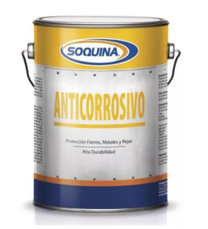 [METACN-202] ANTICORROSIVO  Gris Perla GL | SOQUINA