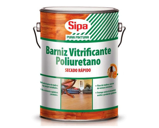 [PYCBMA-00014] BARNIZ POLIURET. VITRIFICADO Sem.Brillo GL | SIPA