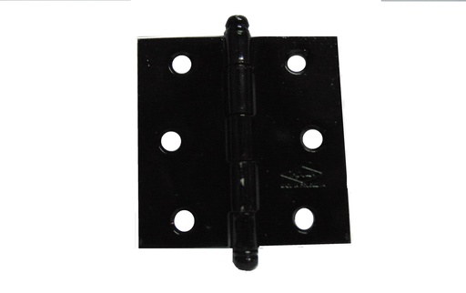 [CYABNS-06859] BISAGRA C/ PERILLA 3 1/2x3 1/2 in  Negra | DEVA