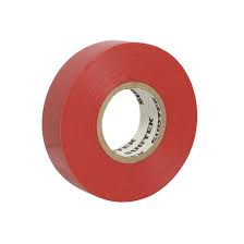 [FEMAHA-7382] HUINCHA AISLADORA COLORES 18 m ROJO