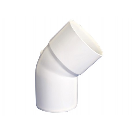[CYACCM-449] CURVA CANALETA H-H 75 mm  Blanca | HOFFENS
