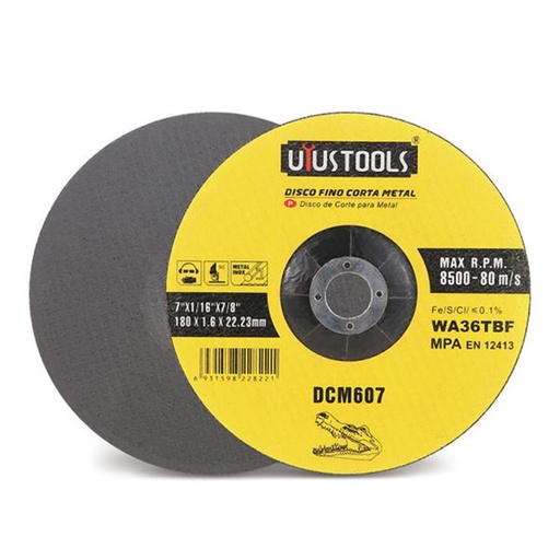 [DISDCM-0003] DISCO CORTE METAL 180x1.6 mm | UYUSTOOLS