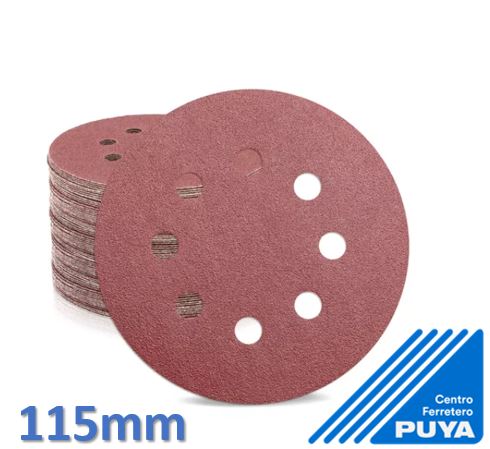 [ABRDLV-0001] DISCO LIJA VELCRO 115 mm G40