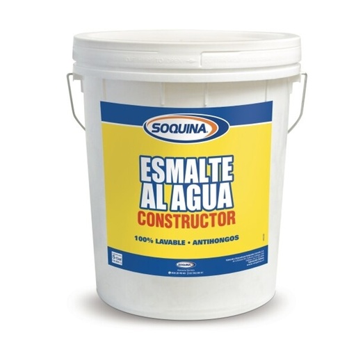 [PYCEAA-0012] ESMALTE AL AGUA CONSTRUCTOR  Blanco TTA | SOQUINA