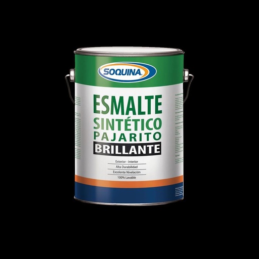 [HMEESM-00291] ESMALTE SINTETICO Negro GL | PAJARITO