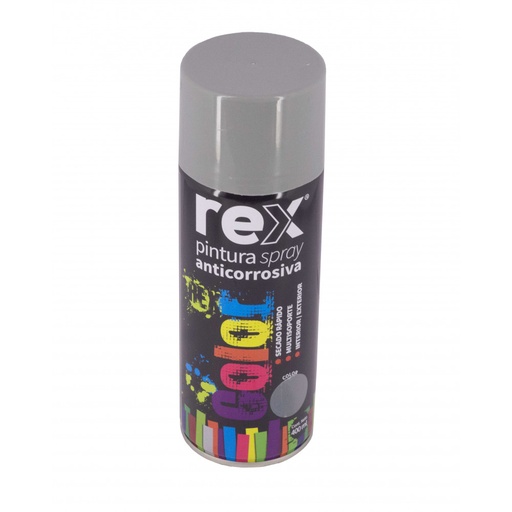[HMEESM-002904] ESMALTE SPRAY ANTICORROSIVO  Gris | REX