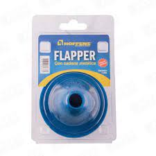 [GYAFPA-698] FLAPPER PVC AZUL C/CADENA METAL | HOFFENS