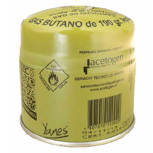 [GASGBS-370] GAS BUTANO BALONCITO 190 gr