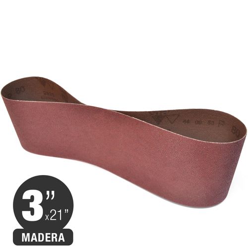 [ABRLEB-0001] LIJA EN BANDA 3X21X50G 2 pcs | UYUSTOOLS