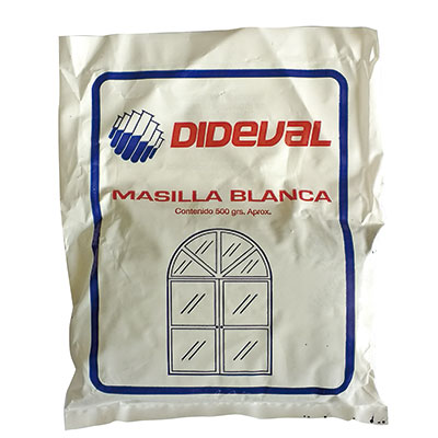 [TYCMBP-001] MASILLA BLANCA PARA VIDRIOS 1 kg | DIDEVAL