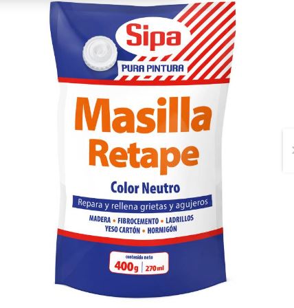 [TYCMRE-0001] MASILLA RETAPE NEUTRO 400 gr