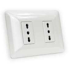 [MELEDT-0001] ENCHUFE EMB. DOBLE 10-16A Blanco