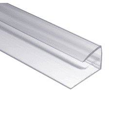 [TECPPO-0015] POLICARBONATO CUBREZOCALO 2.10mts 8/10 mm Transparente