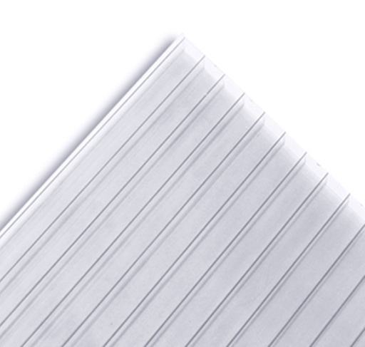 [TECPPO-0013] POLICARBONATO PLACA ALVEOLAR 2100x5800x10 mm  Transparente