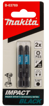 [HMEPPU-0004] PUNTA IMPACT BLACK PZ3-50MM  2PZS | MAKITA