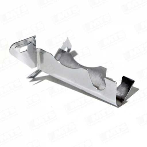 [GRISMC-00673] SOPORTE METAL CROMADO CORTINA SIMPLE