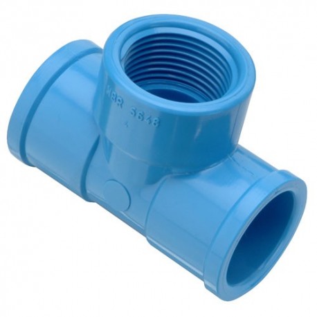 [HMETEE-0003] TEE PVC HIDRAULICO HI 20 mm x 1/2 in | HOFFENS