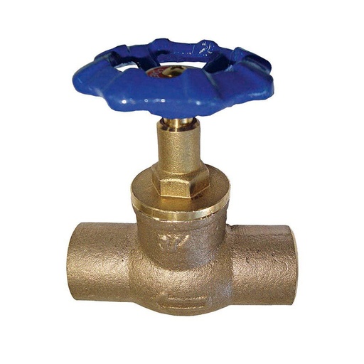 [LYVLD-9106] VALVULA DE PASO SO-SO BRONCE 3/4 in