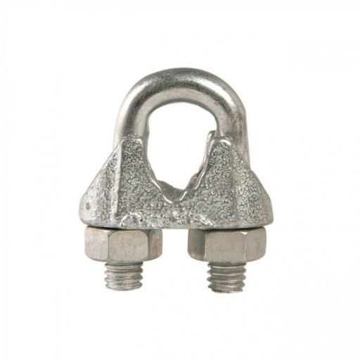 [FERAGP-0002] ABRAZADERA GALVANIZADA 3/16  (6mm )