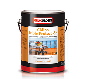 [METACN-204] ANTICORROSIVO CHILCO TRIPLE PROTECCIÓN  Negro | CHILCORROFIN