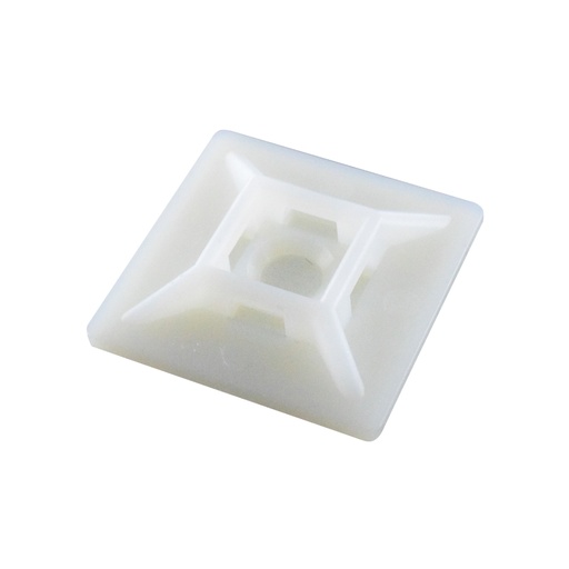 [FERBAP-0001] BASE AUTOADHESIVA PVC 20x20 mm  Blanca | STANFORD