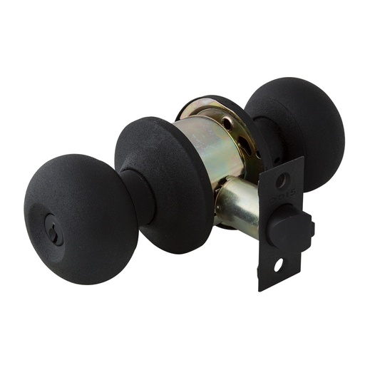 [FERCERC-0001] CERRADURA CILINDRICA BAÑO  Negro Matte | ODIS