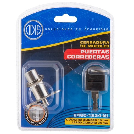 [FERCMU-0001] CERRADURA DE MUEBLES PUERTA CORREDERA #1924 | ODIS