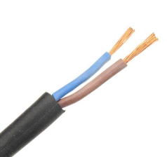 [MELCEN-00004] CORDON ELECTRICO 2x1.0 mm  Negro | STANFORD