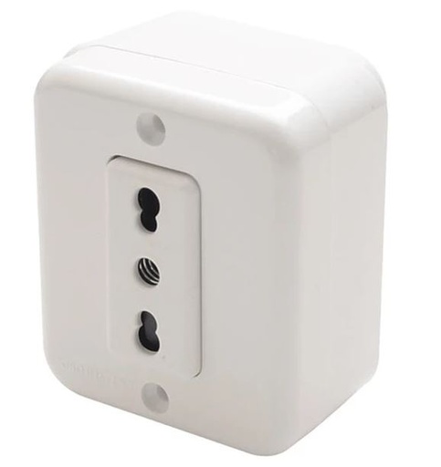 [MELESO-0004] ENCHUFE SOBREPUESTO SIMPLE 10-16 A