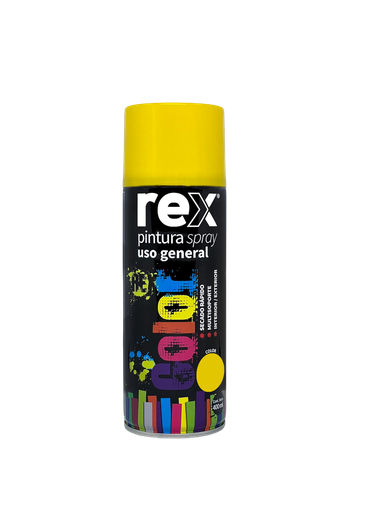 [HMEESM-00307] ESMALTE SPRAY USO GENERAL  Amarillo | REX