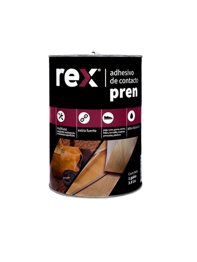 [REX-0029] Rex Adh. Pren Galón 3.8 lt