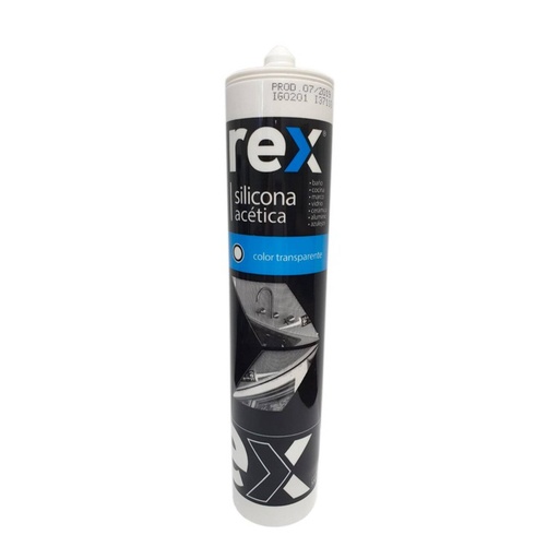 [REX-0031] Rex Silicona acética, Bronce, Cartucho 300 ml 