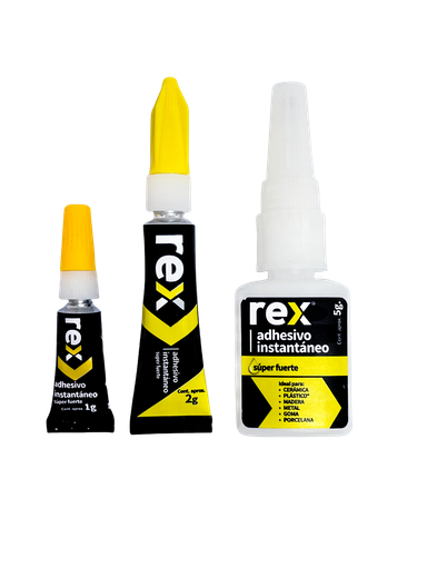 [REX-0041] Rex Adhesivo Instantaneo, 5 gr 