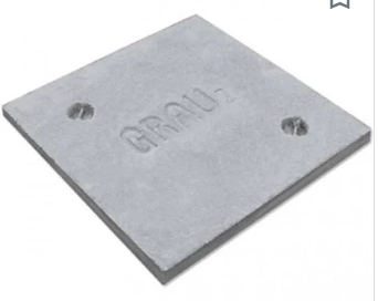 [TYCHPC-0003] TAPA CAMARA HORMIGON CUADR. 40x40 cm