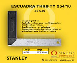 [HERESC-0124] ESCUADRA THRIFTY 254mm/10 [46-039]