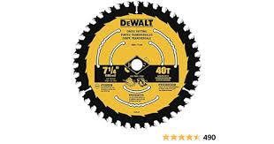 [ACCDIS-0162] DISCO SIERRA 7 1/4 in - 40D - EJE 5/8 (16 mm) [DWA171440]