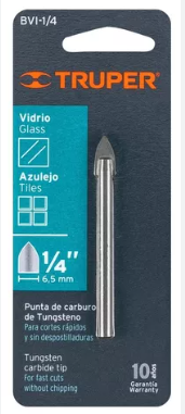 [FERBPF-0006] BROCA PUNTA FLECHA 1/4 in (6mm) | TRUPER