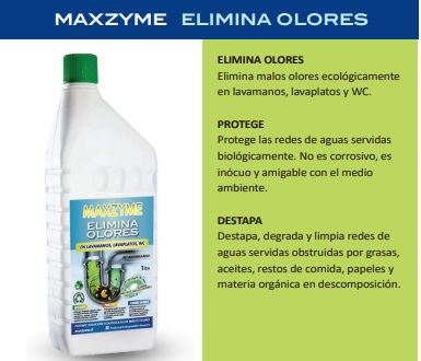 [EYFLFO-0003] ELIMINA OLORES 1 lt | MAXZYME