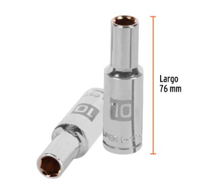 [FEACDL-9213] DADO LARGO 10MM HEXAGONAL