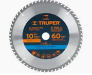 [HSCFER-0001] DISCO SIERRA CIRCULAR 10 in EJE 5/8 60 dte | TRUPER