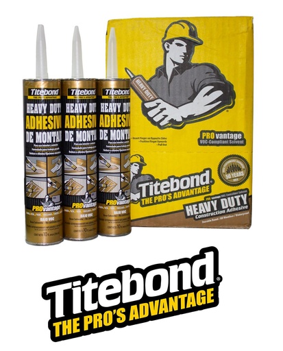 [METSBP-807] SILICONA SELLADOR TITEBOND PROVANTAGE HEAVY DUTY  296 ml. [CAFE]