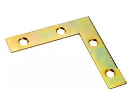 [PYCESZ-0005] ESCUADRA PLANA ZINCADA 3 in