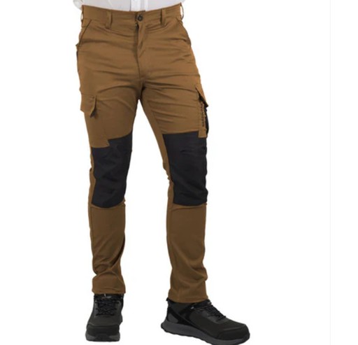 [TAELPC-1123] PANTALÓN CARGO DAKOTA SPANDEX · HOMBRE TABACO (XXXL)