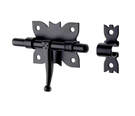 [FECECB-2378] Cerrojo Base Negro 95×46 mm