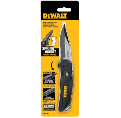 [ADECCG-02182] CUCHILLO DEWALT SPRING ASSIST OPEN