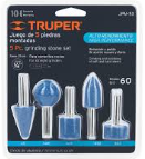 [FERBRO-2293] JUEGO PIEDRAS MONTADAS 5 pcs | TRUPER