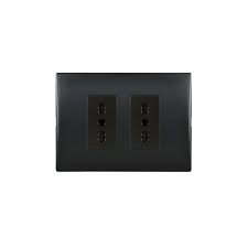 [FEMAEE-6926] ENCHUFE EMB. DOBLE 10-16A 250V NEGRO