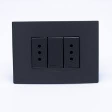 [FEMAEE-7571] ENCHUFE EMB. PUENTE DOBLE 10A 250V NEGRO