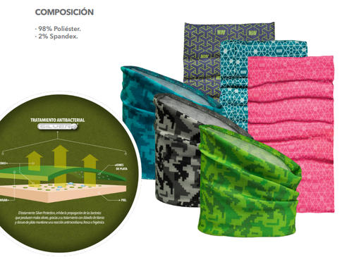 [TYCPCH-0103] BRAGA DE CUELLO (HEAD WEAR) VERDE