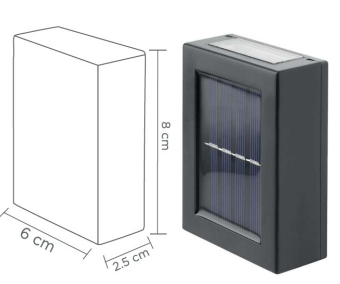 [MELLSA-0137] FOCO SOLAR LED A MURO 2V 120mA | MEGABRIGHT